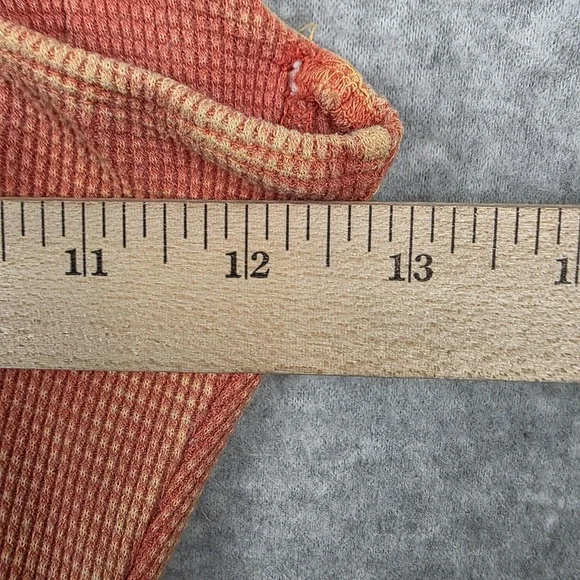 J.OUR Suspender Mini Dress Womens Small Orange Waffle Knit Hook Eye Straps - Picture 6 of 9